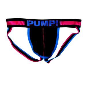 PUMP! Play Fuchsia Jockstrap XL Black Blue Pink Athletic Underwear